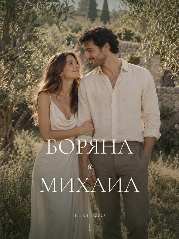 Olive Grove — Сватба сред маслините